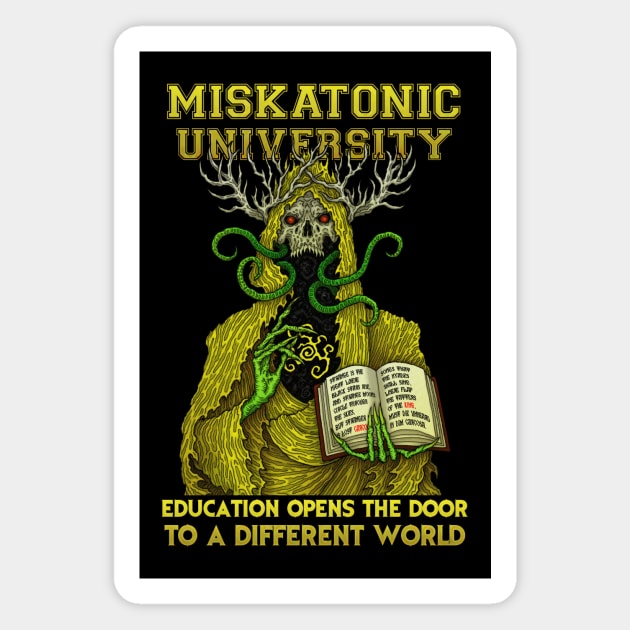 Miskatonic Hastur - Azhmodai 2020 Magnet by azhmodai